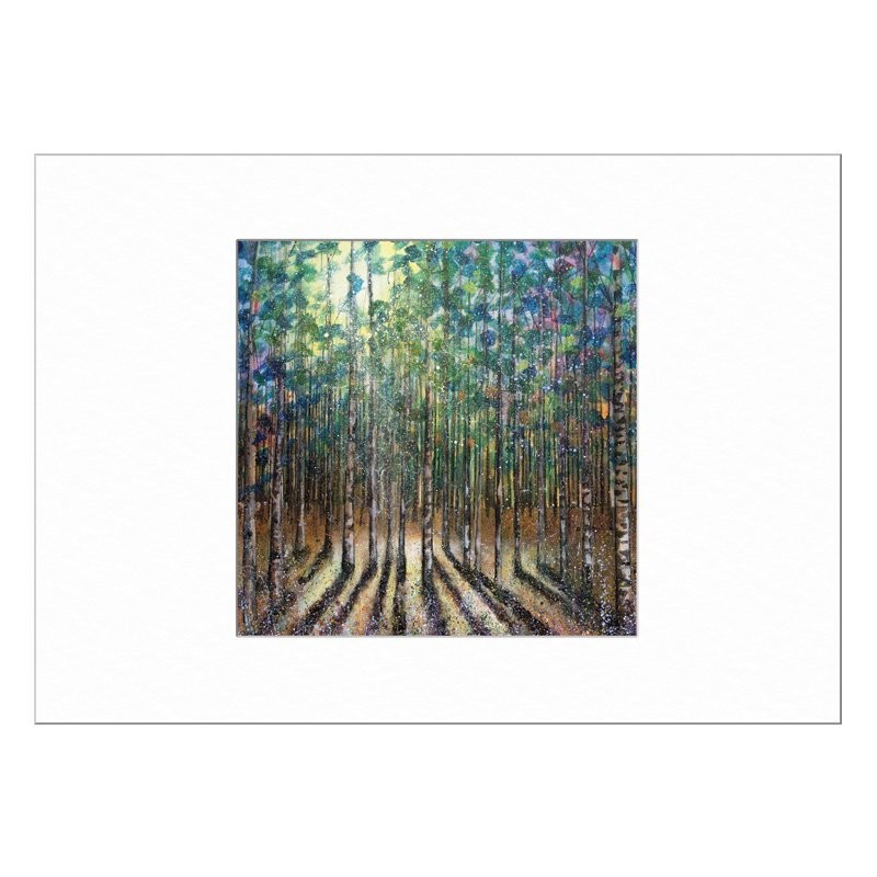 Lees Trees Limited Edition Print with Mount